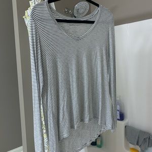 American Eagle stripped long sleeve shirt